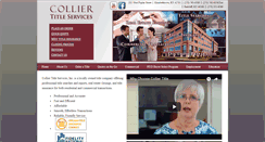 Desktop Screenshot of colliertitle.com